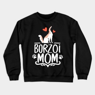 Borzoi-Mom Crewneck Sweatshirt